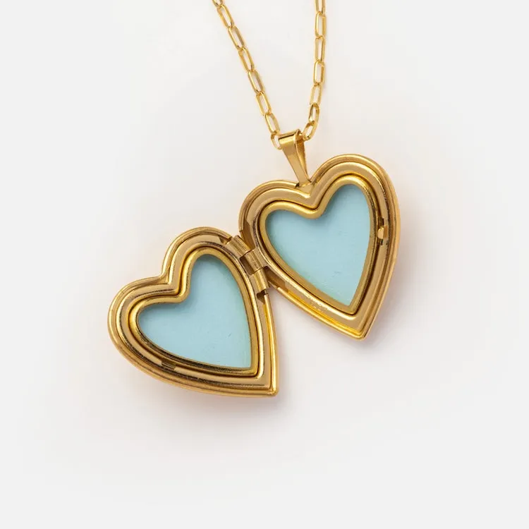 14k Gold Filled Heart of Gold Locket