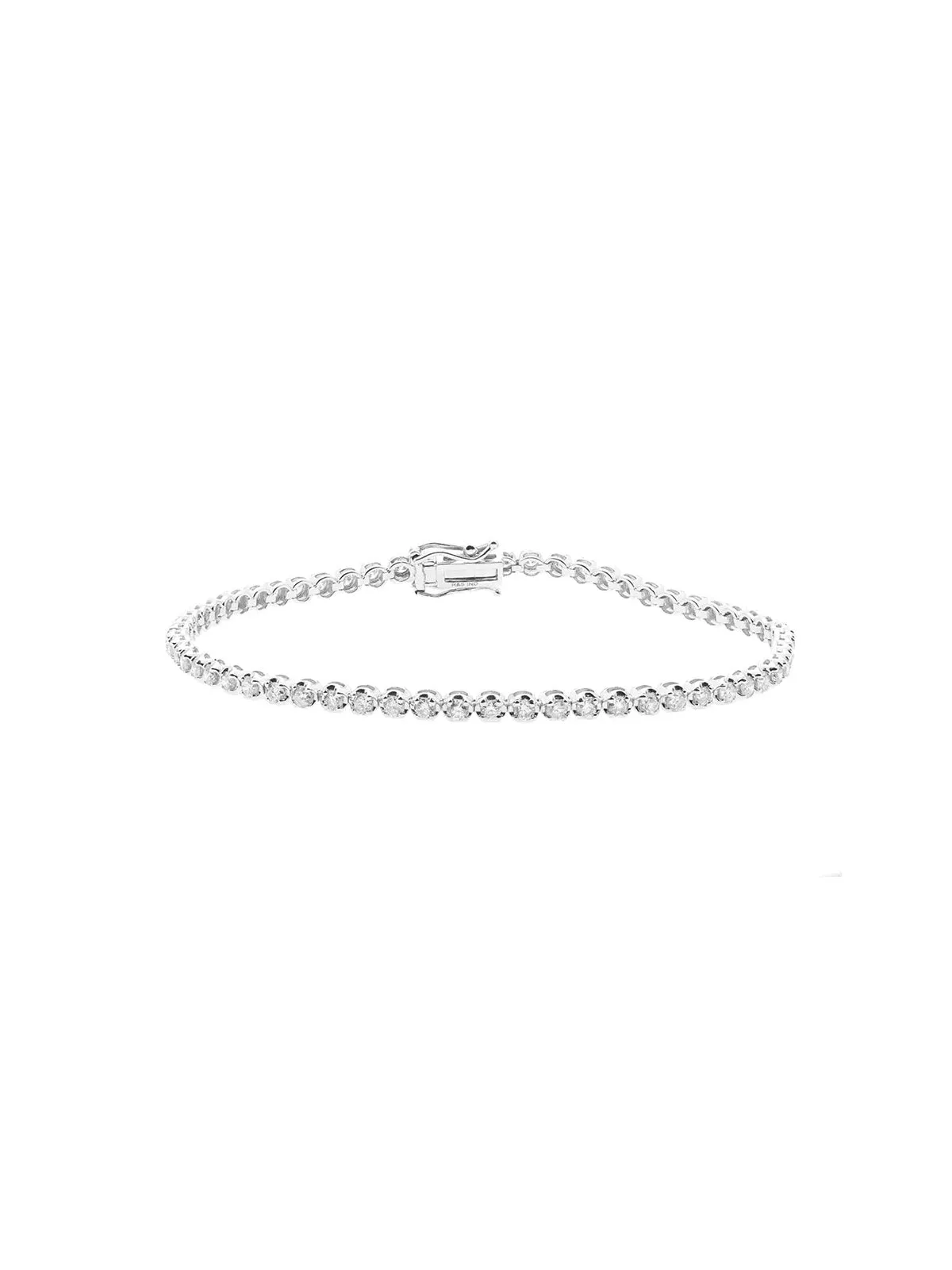 2.00ct Diamond 14K Gold Tennis Bracelet