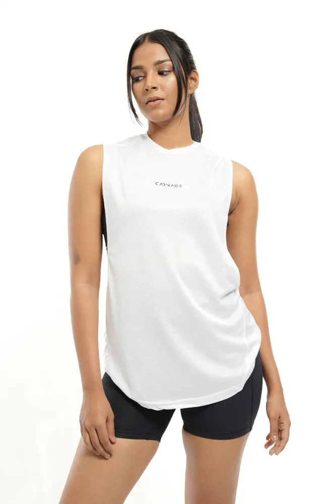 Active Drop Hole Tank- Unisex