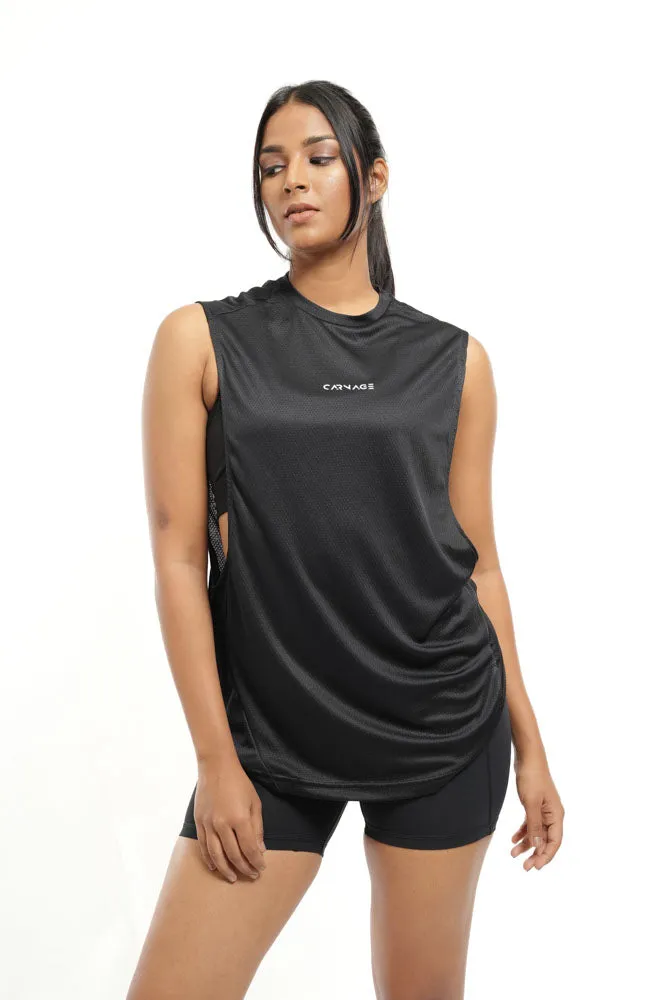 Active Drop Hole Tank- Unisex