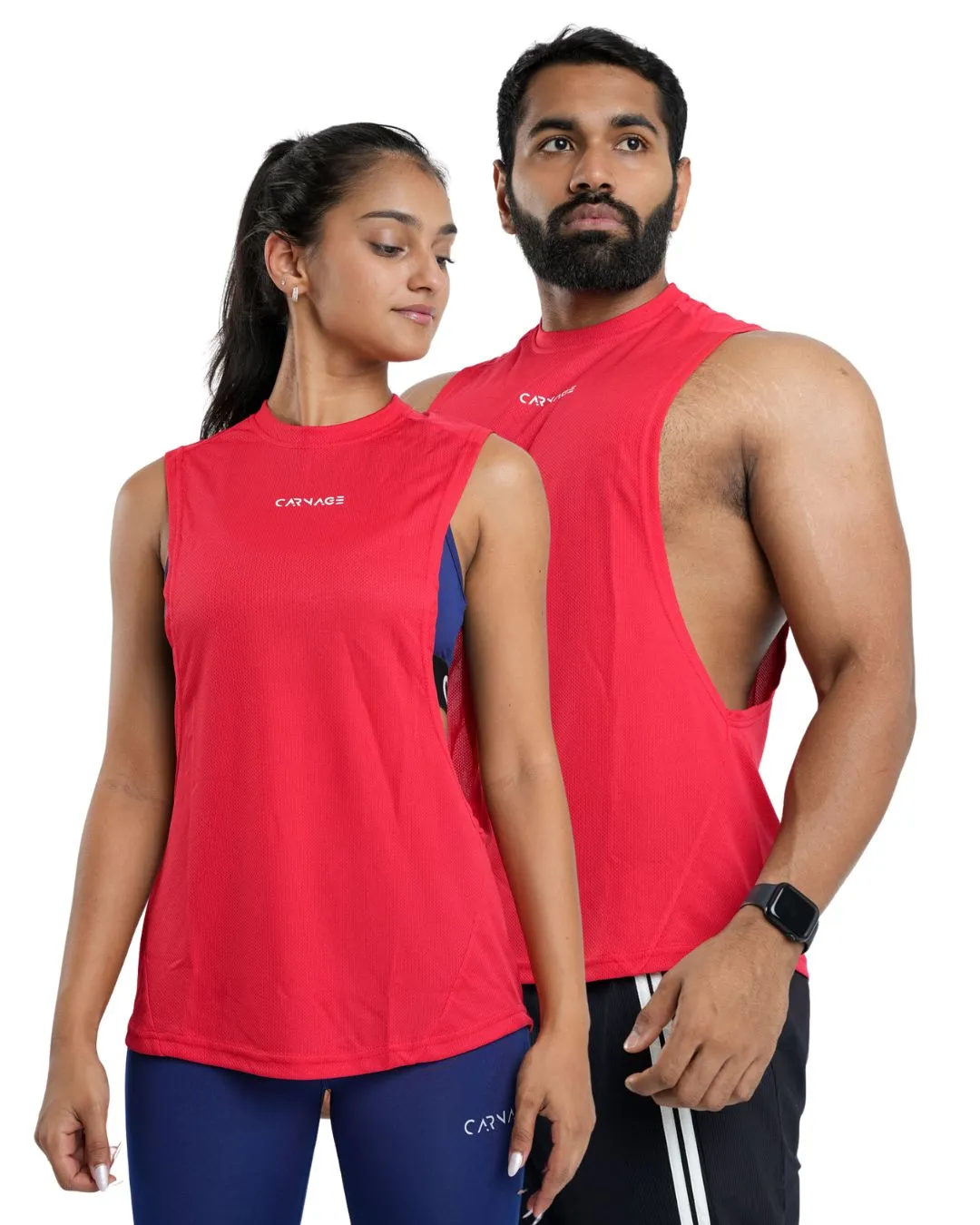 Active Drop Hole Tank- Unisex