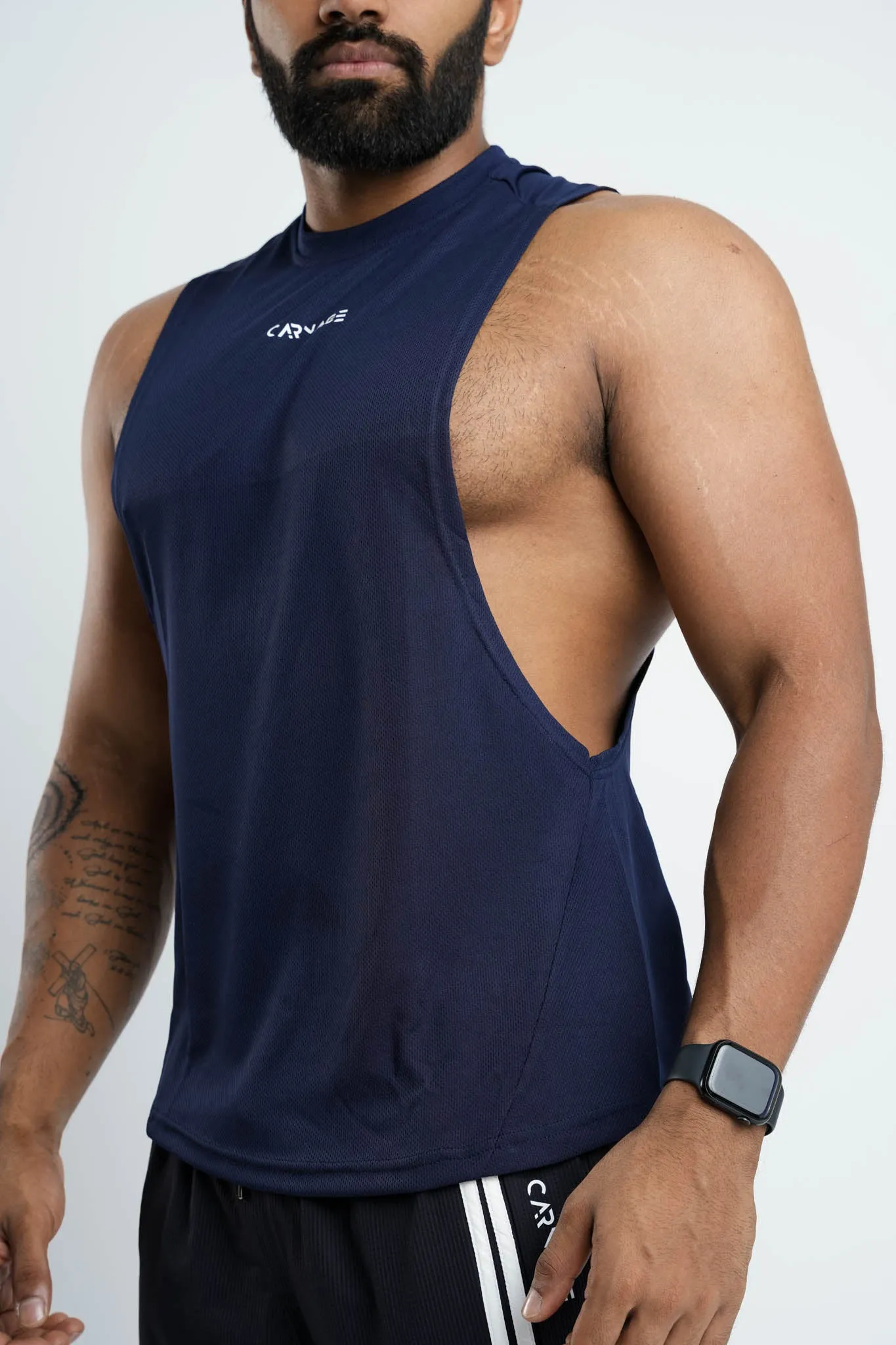 Active Drop Hole Tank- Unisex