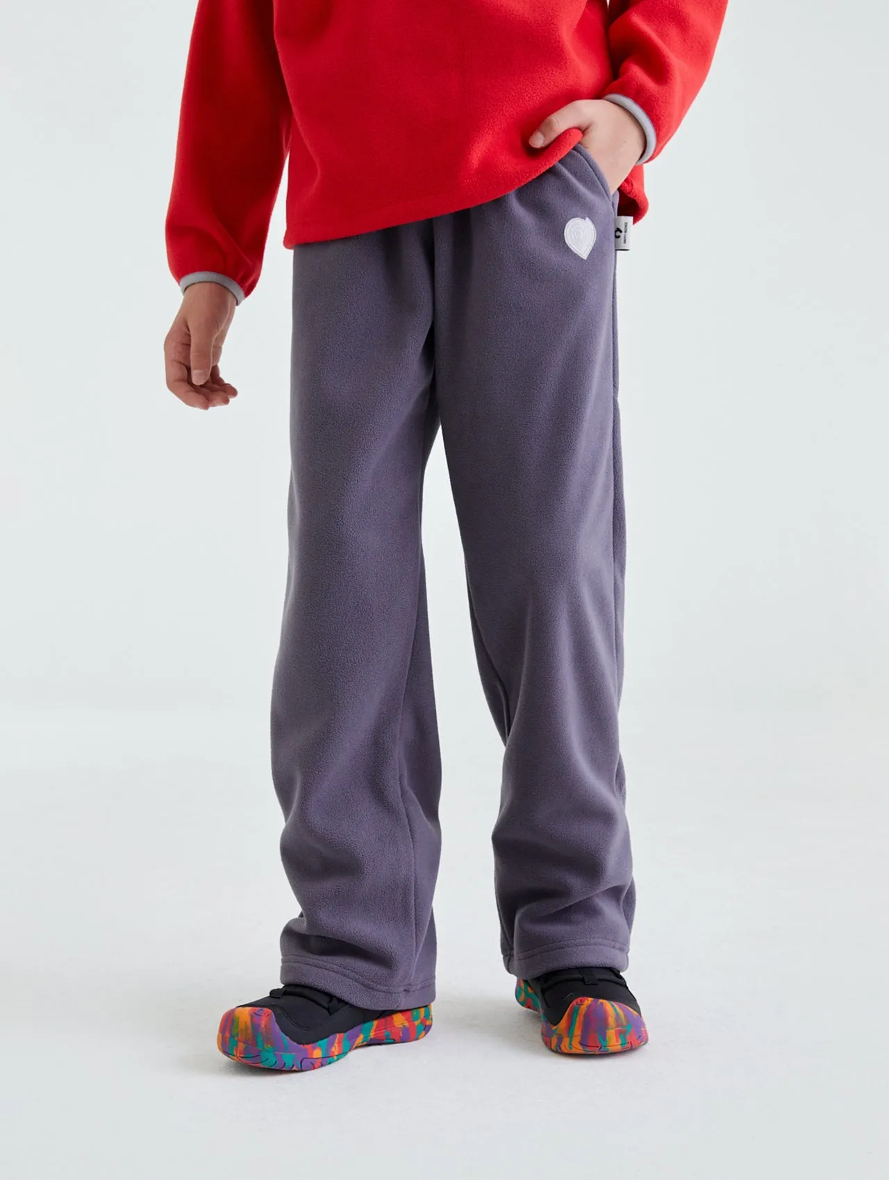 Adult Thermal Fleece Straight-Leg Sweatpants