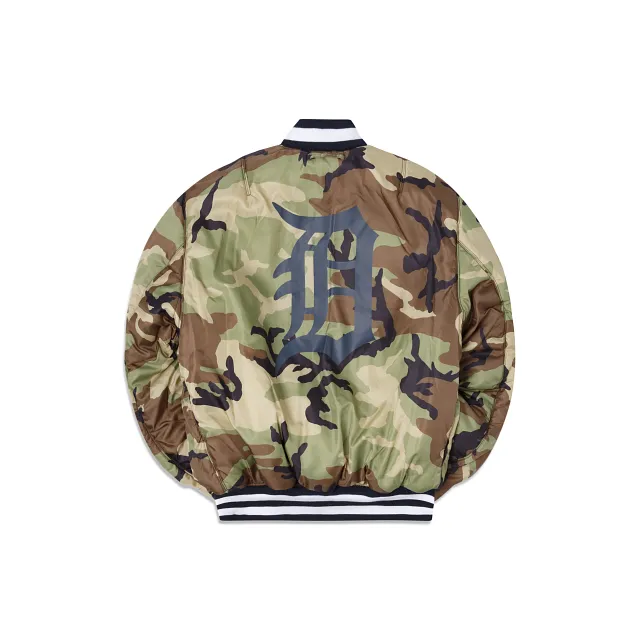 Alpha Industries X Detroit Tigers MA-1 Bomber Jacket