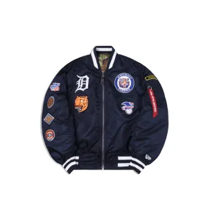 Alpha Industries X Detroit Tigers MA-1 Bomber Jacket