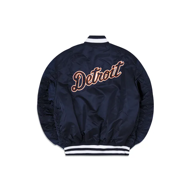 Alpha Industries X Detroit Tigers MA-1 Bomber Jacket