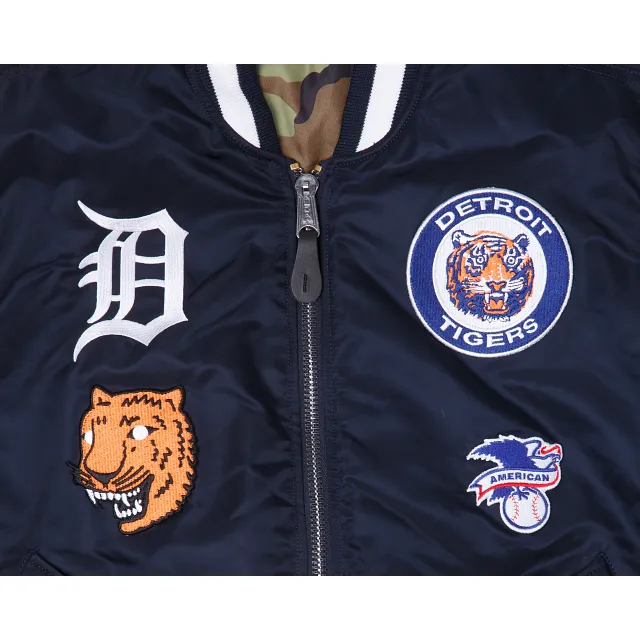 Alpha Industries X Detroit Tigers MA-1 Bomber Jacket