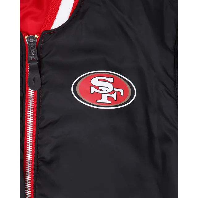 Alpha Industries X San Francisco 49ers MA-1 Bomber Jacket