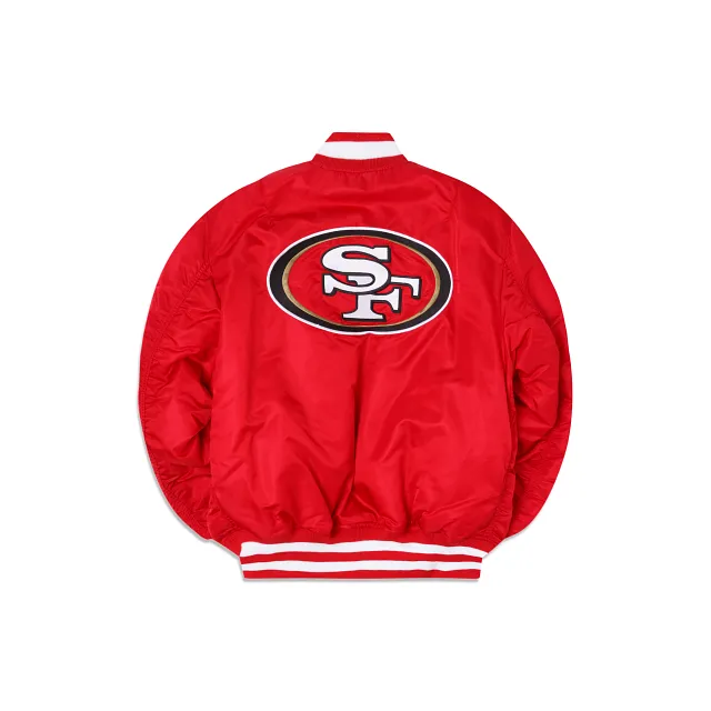 Alpha Industries X San Francisco 49ers MA-1 Bomber Jacket