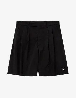 Amiri Black Double Pleat Shorts