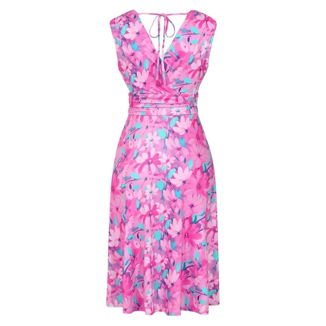 Arabella Dress - Blushing Blooms