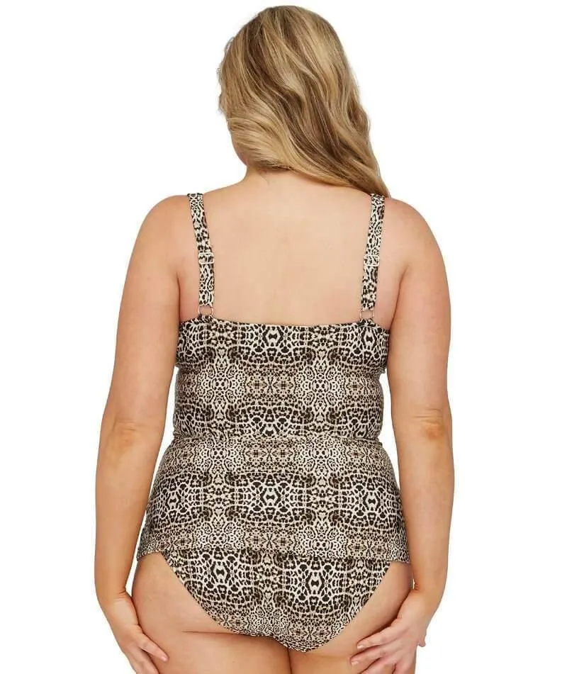 Artesands  C -E Cup Tankini Leopard Print