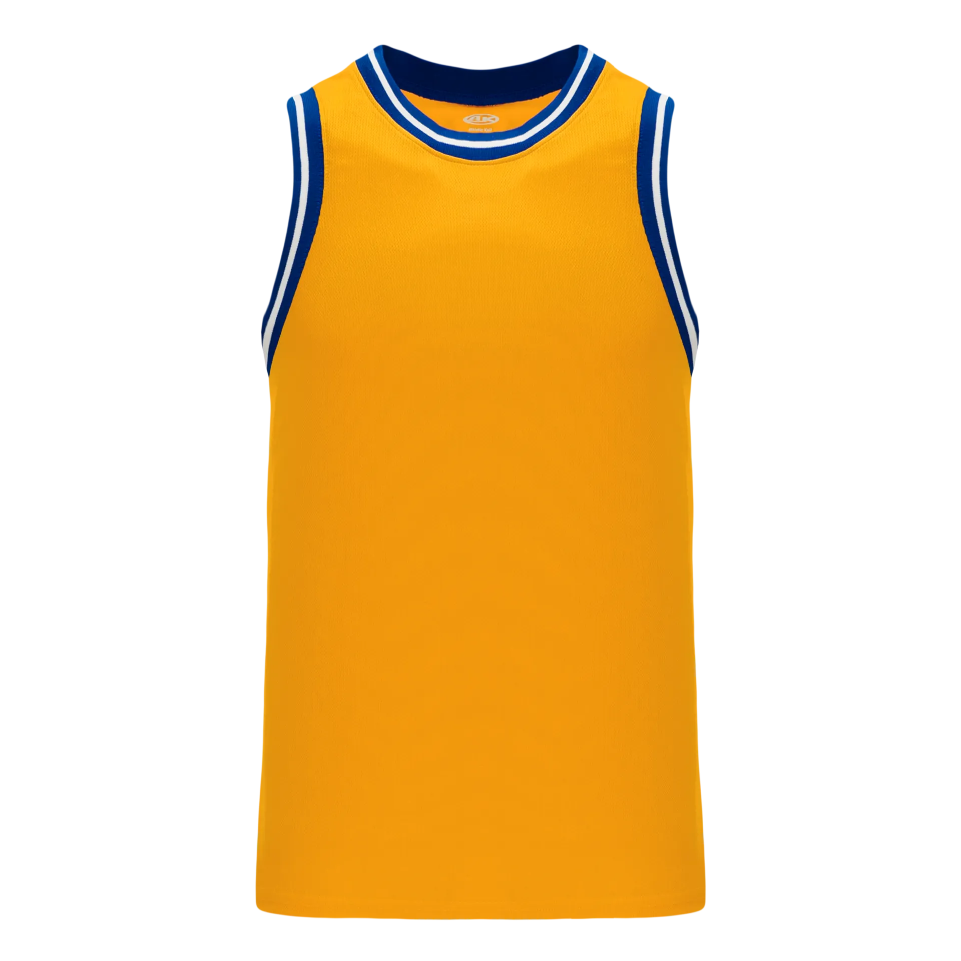 Athletic Knit (AK) B1710A-451 Adult Golden State Warriors Gold Pro Basketball Jersey