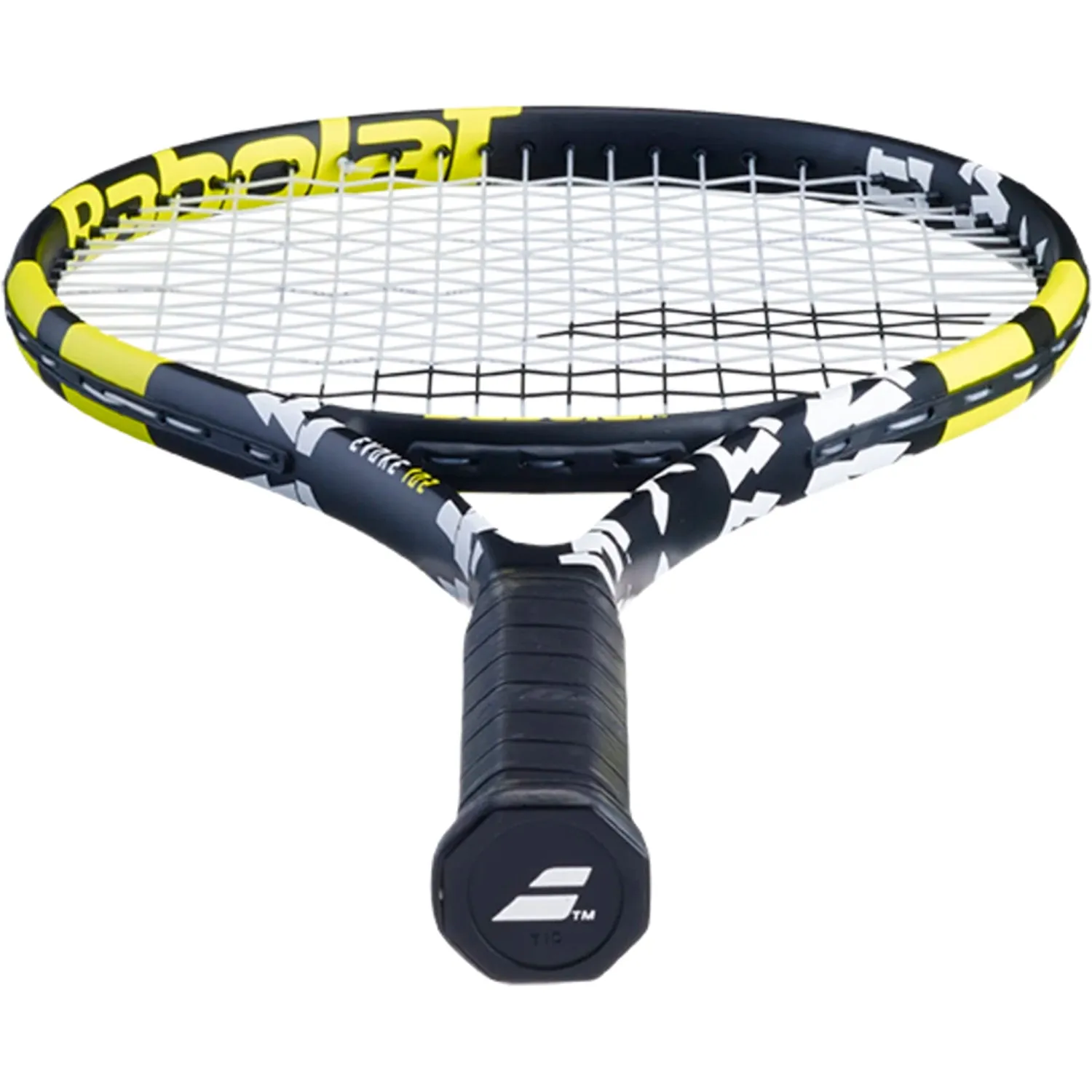 Babolat Evoke 102 Strung Tennis Racquet (270  /-10 Grams) - Black/Yellow