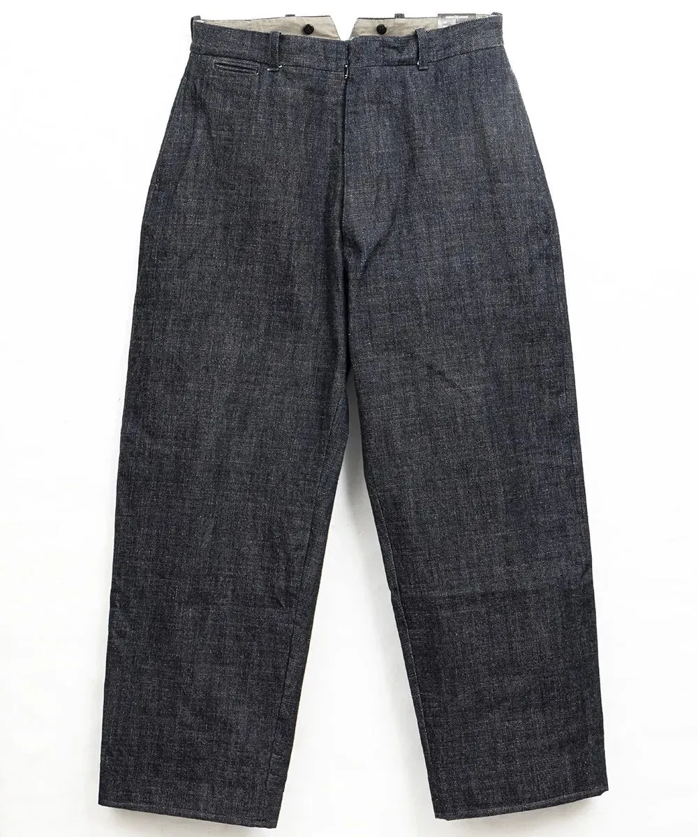 Belafonte Ragtime Clothing, Hiback Trouser Buckle Back, Indigo Rigid