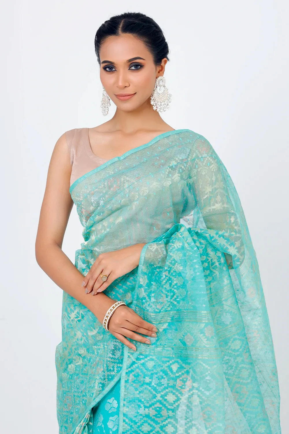 Belwari Jamdani Saree