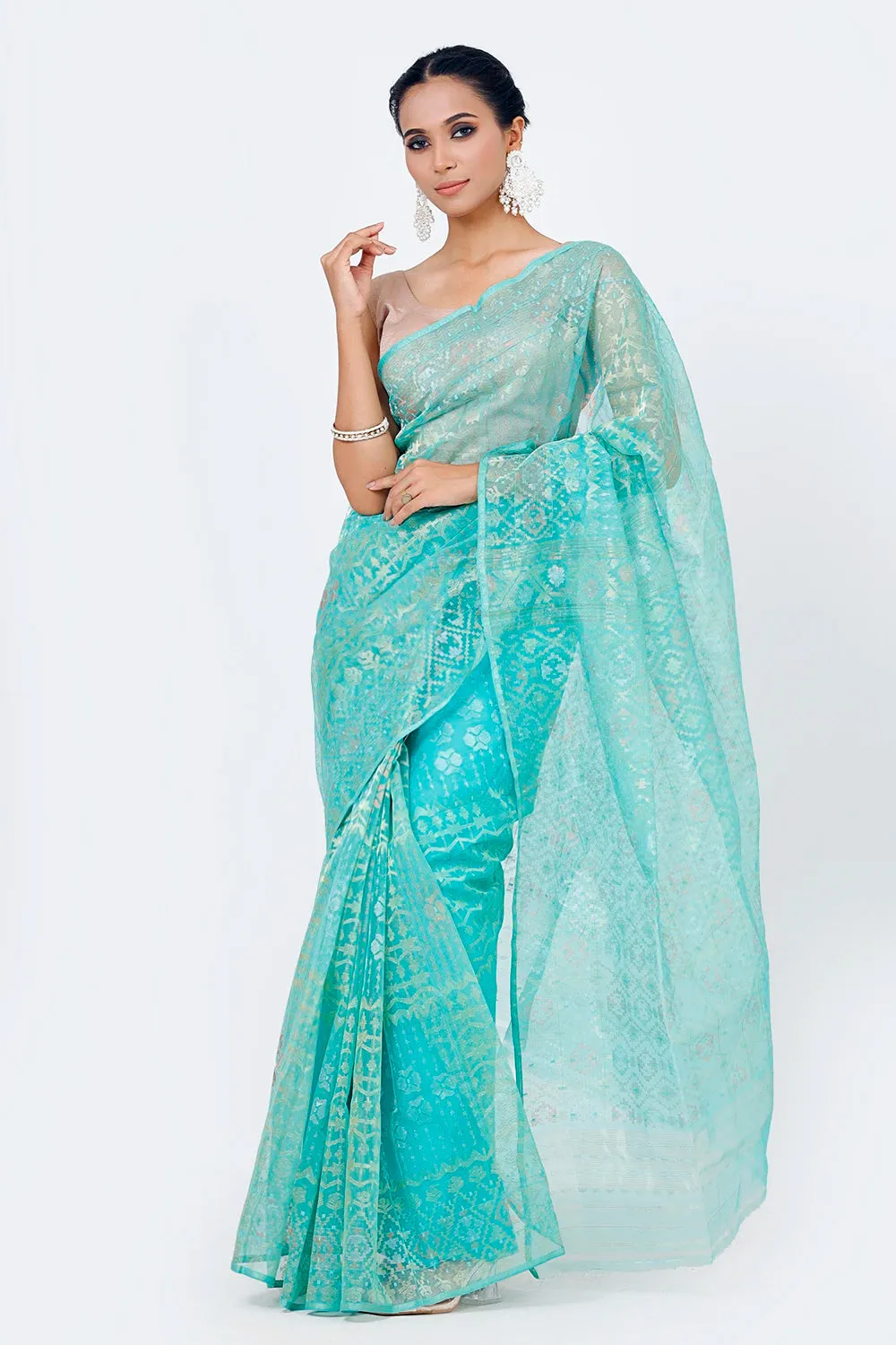 Belwari Jamdani Saree