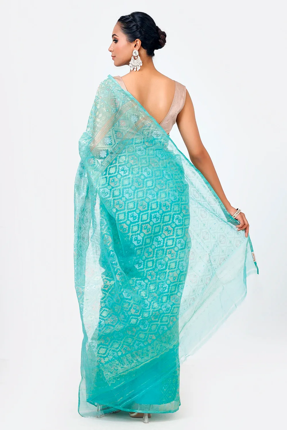 Belwari Jamdani Saree