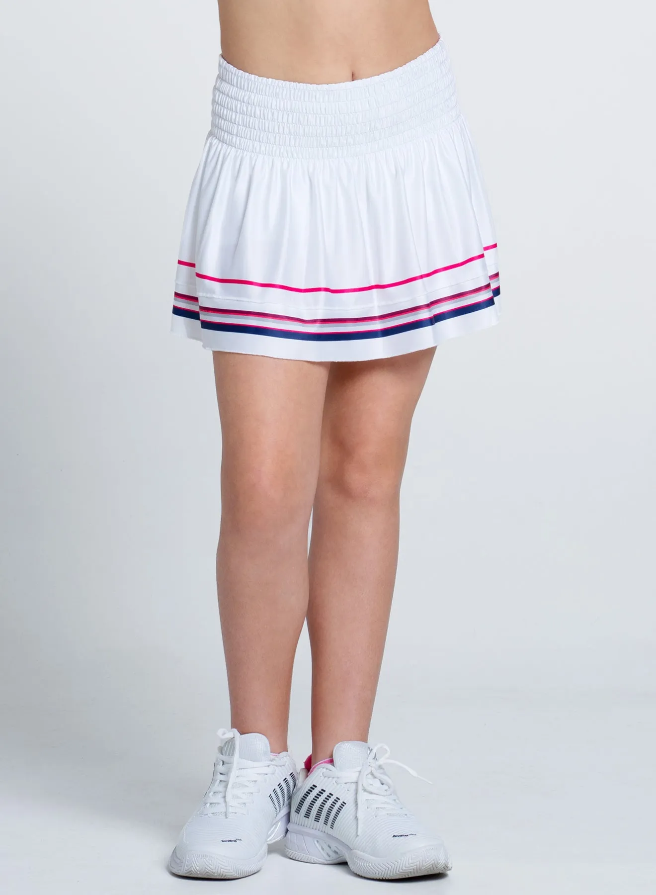 Berry Smocked Skirt- Girls