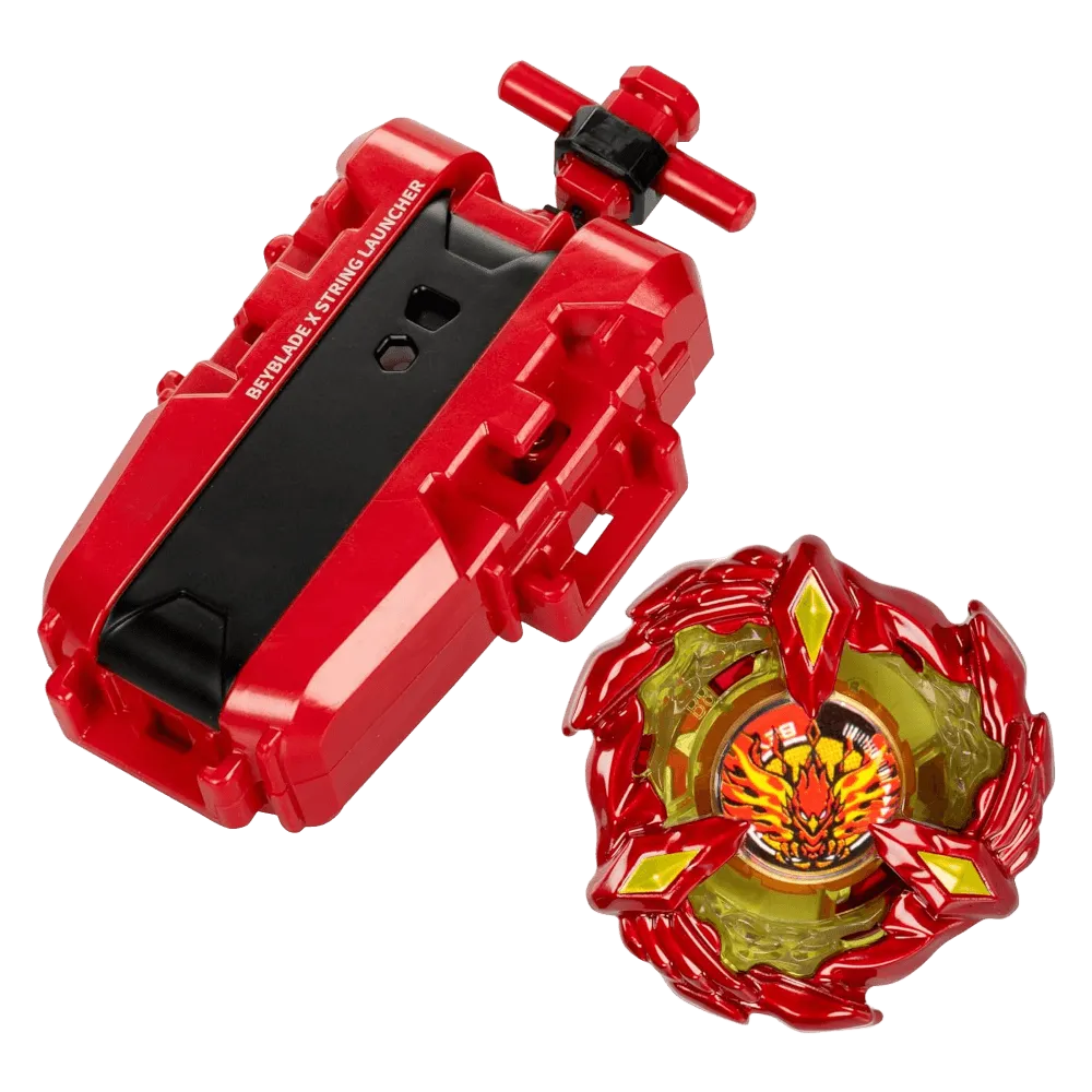 Beyblade X - Deluxe String Launcher Set - Soar Phoenix 9-60GF