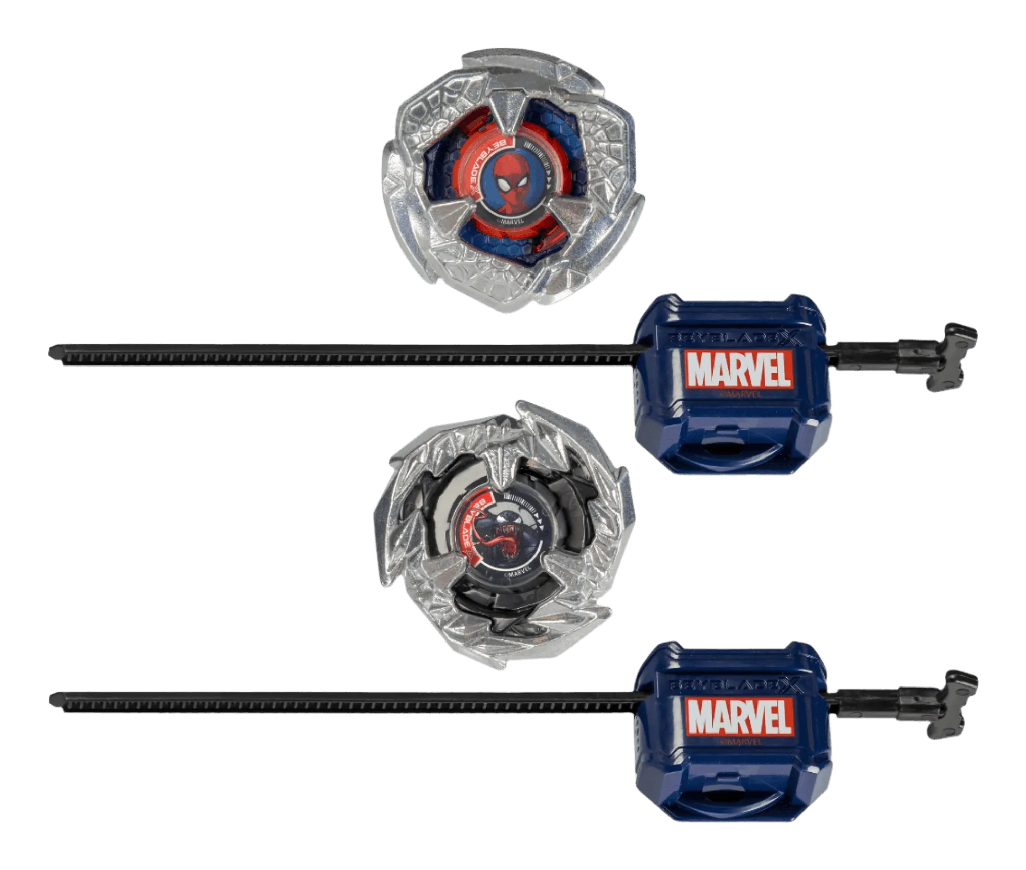 Beyblade X - Marvel - Spider-Man 3-60F vs Venom 3-80N