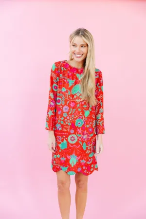 Blair Dress | Festive Floral