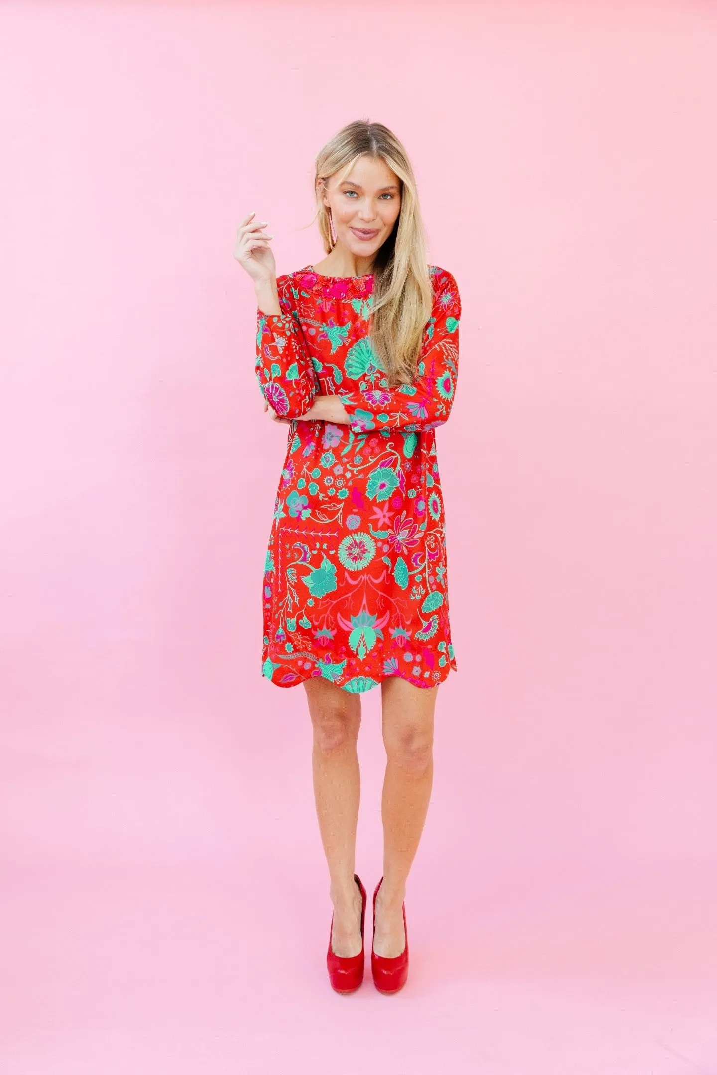 Blair Dress | Festive Floral