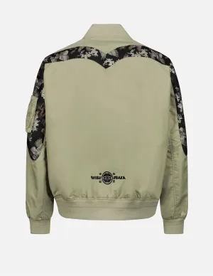 Brocade Daicock Insert MA-1 Bomber Jacket