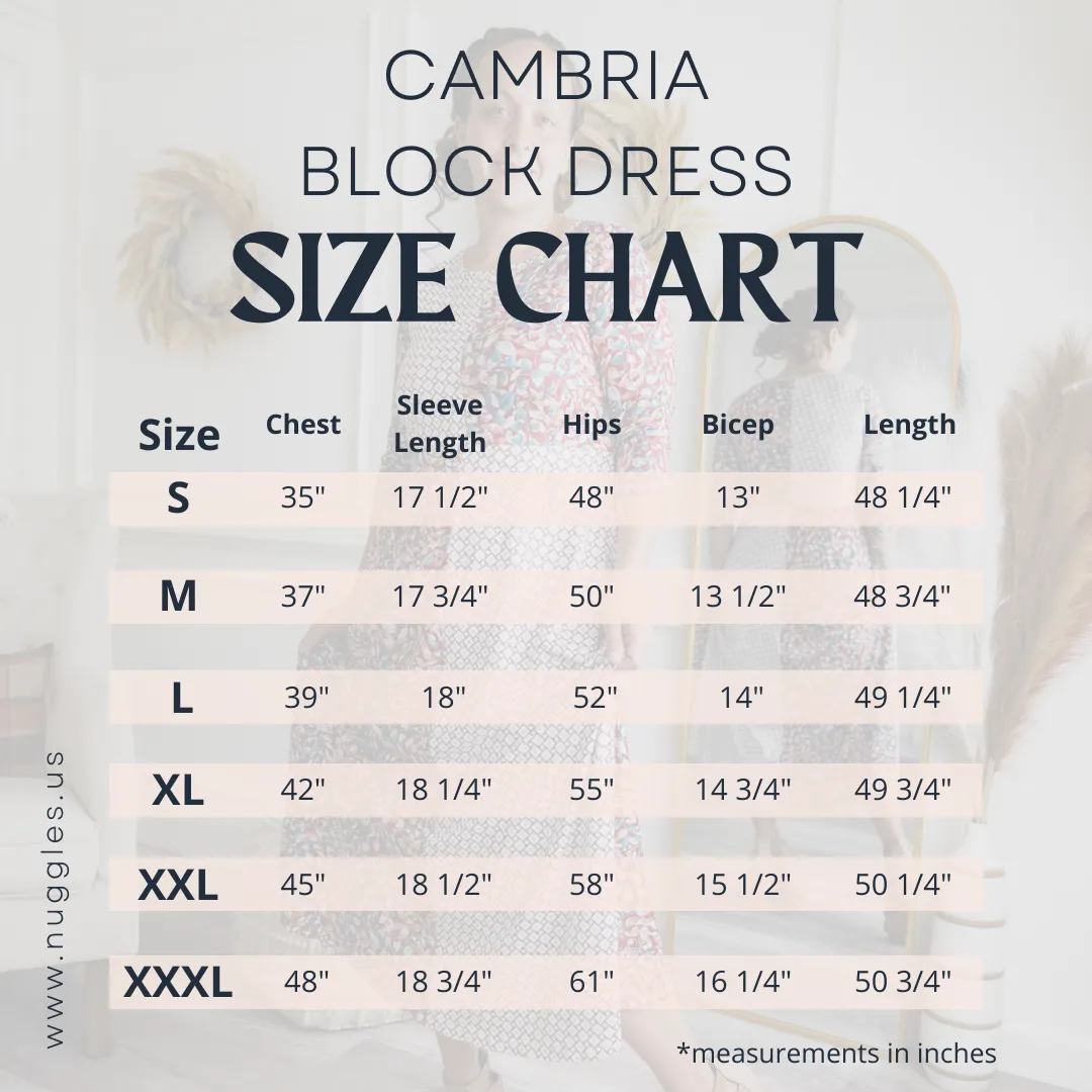 Cambria Block Dress