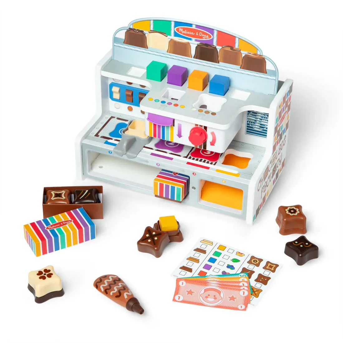 chocolate factory play set