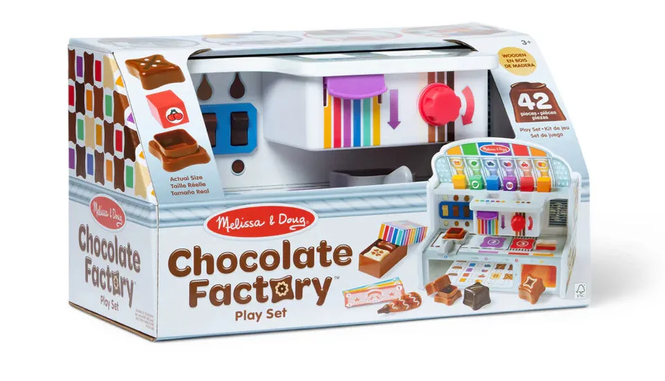 chocolate factory play set