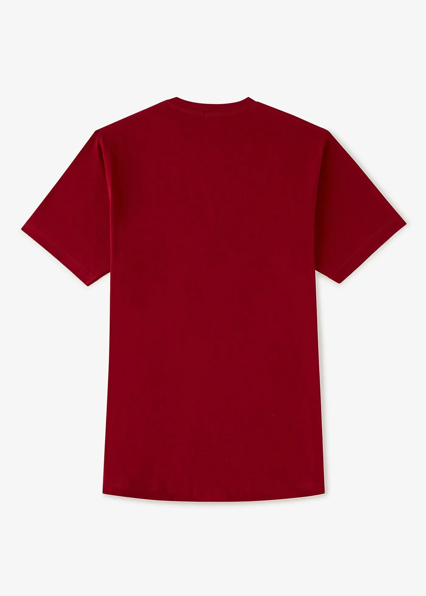 Cotton Stretch T-Shirt | Claret