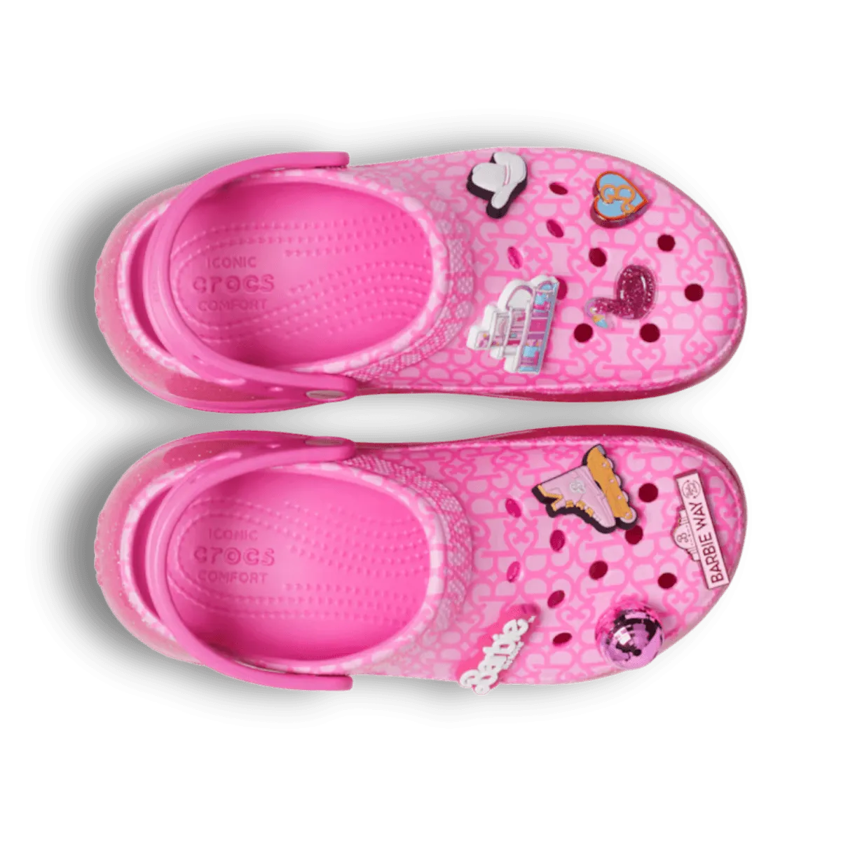 Crocs Barbie The Movie x Mega Crush Clog 'Electric Pink' - Women