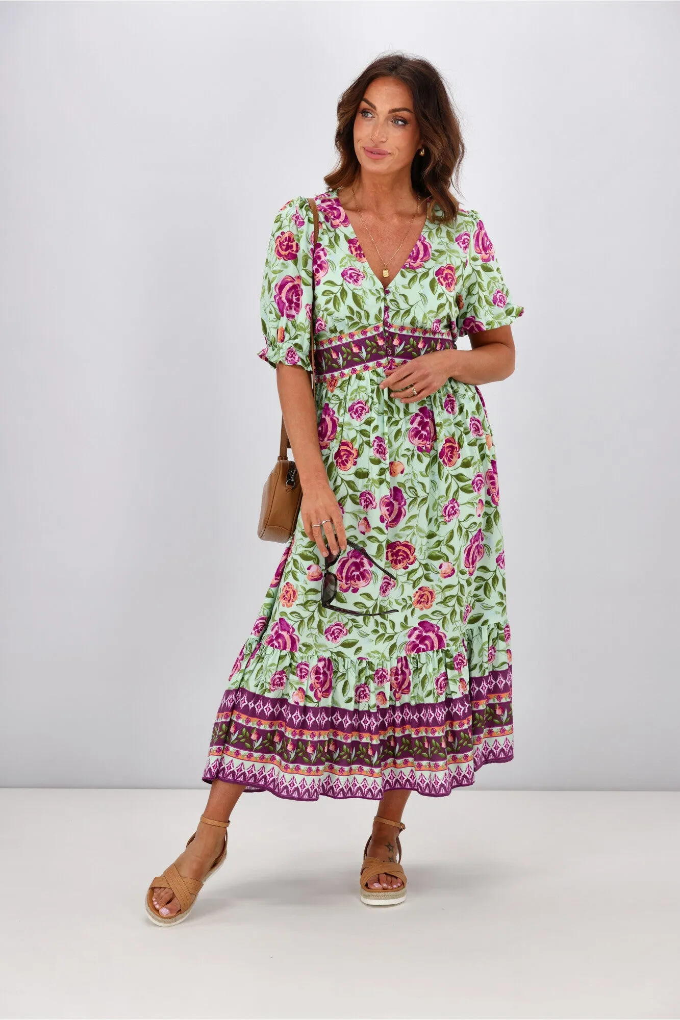 Dreamcatcher Catalina Maxi Dress Multi