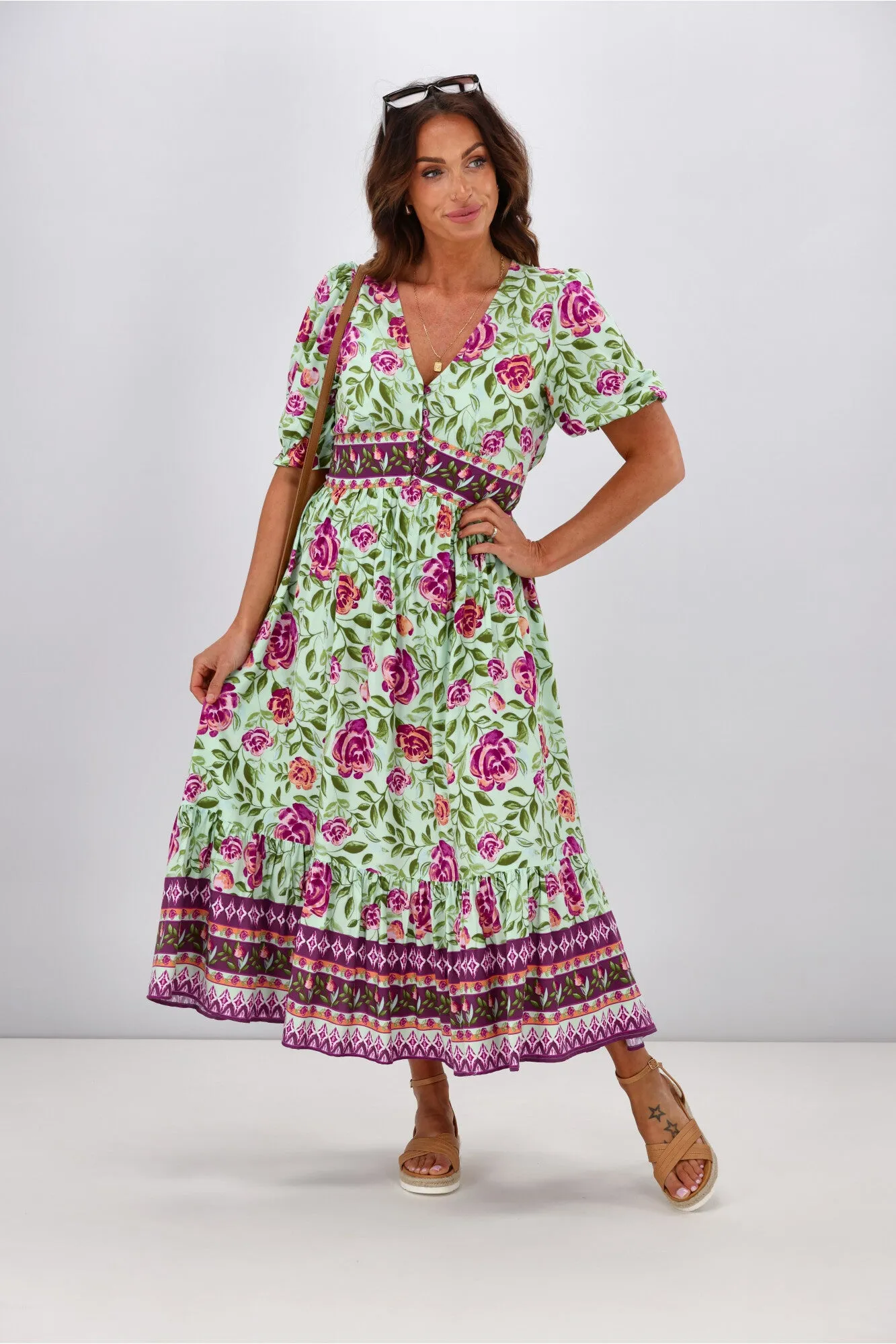 Dreamcatcher Catalina Maxi Dress Multi