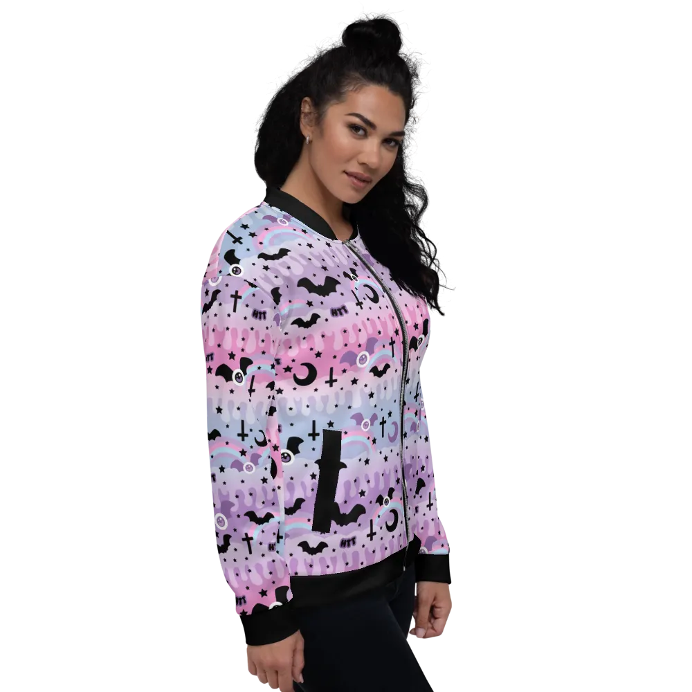 Dripping Sky Unisex Bomber Jacket