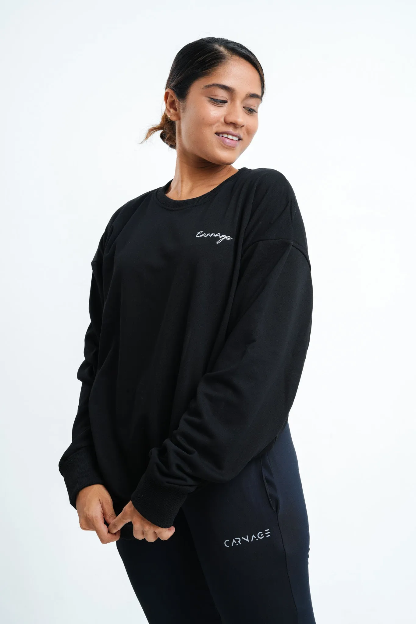 Essential Italic Sweat Shirt - Unisex