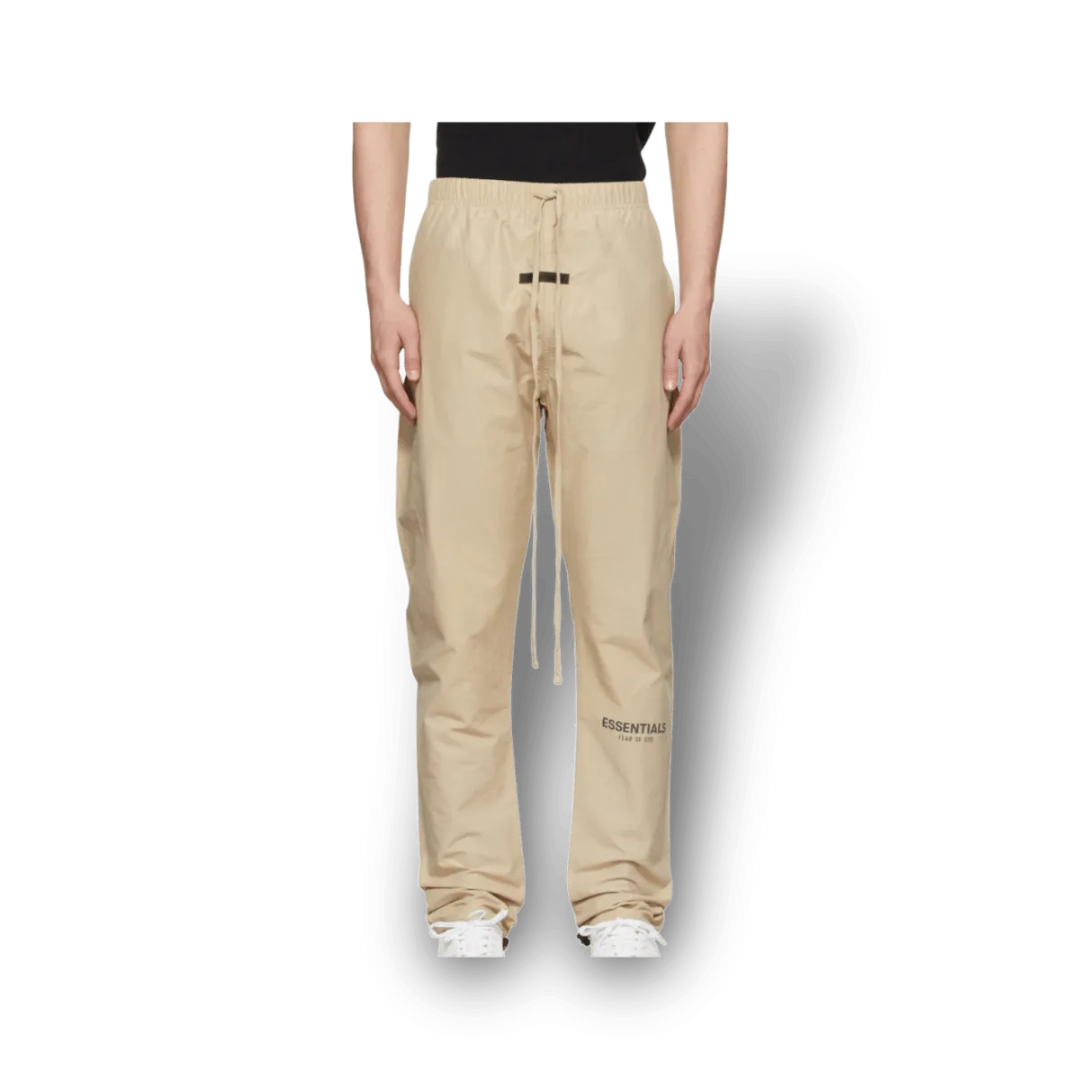 Essentials Fear of God Straight Leg Light Tan Sweat Pants