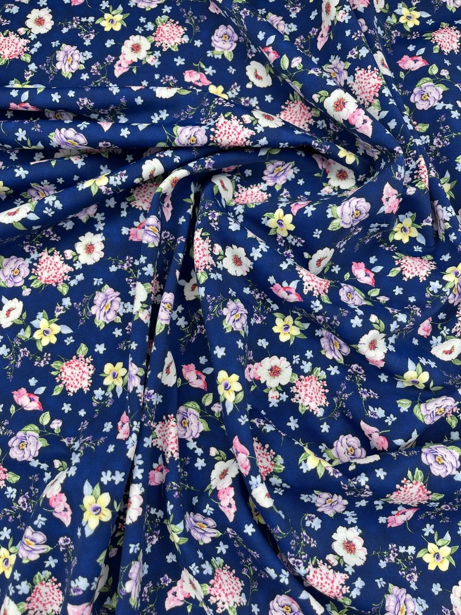 Floral Breeze - Nylon Swimwear Fabric