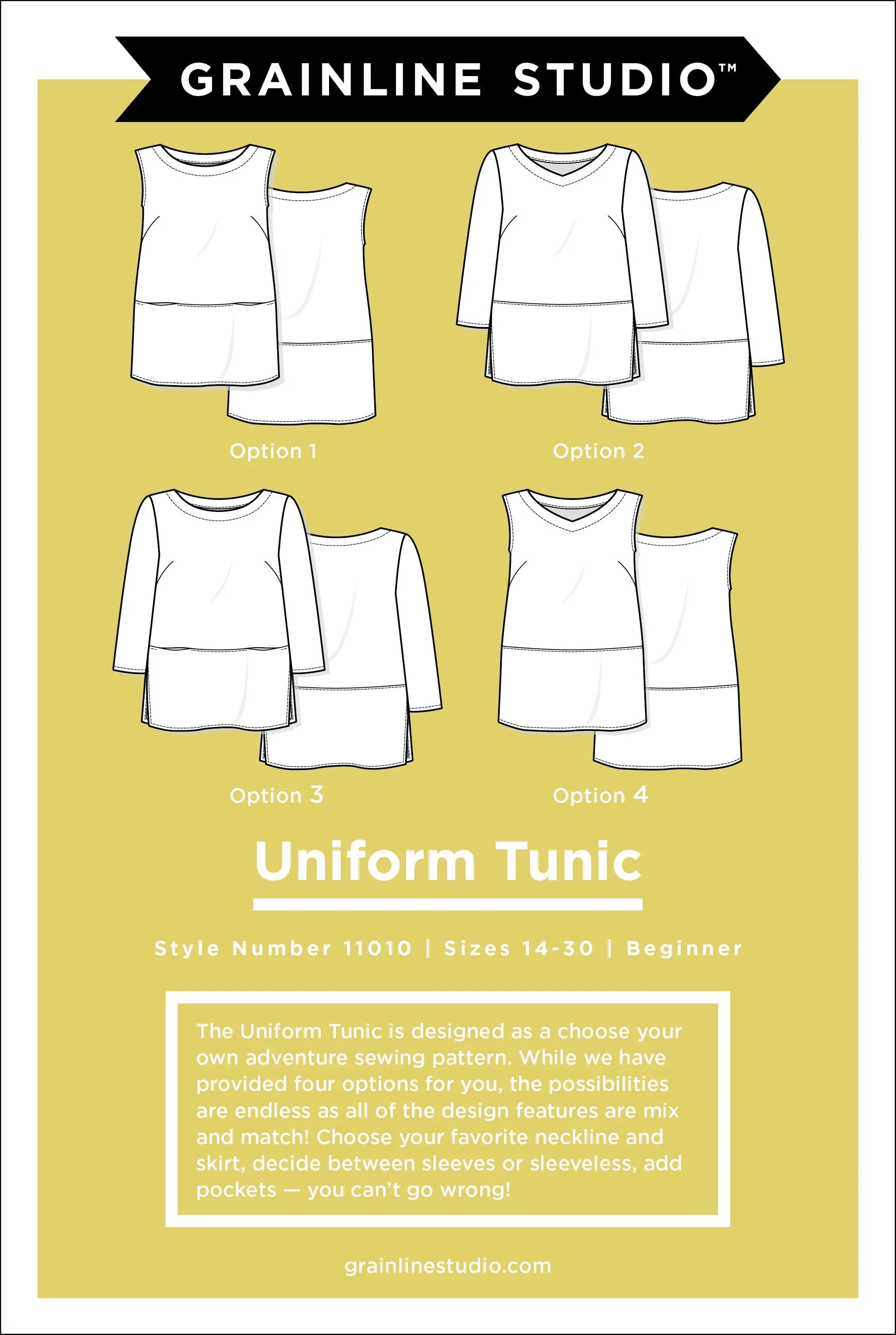 Grainline Pattern - Uniform Tunic