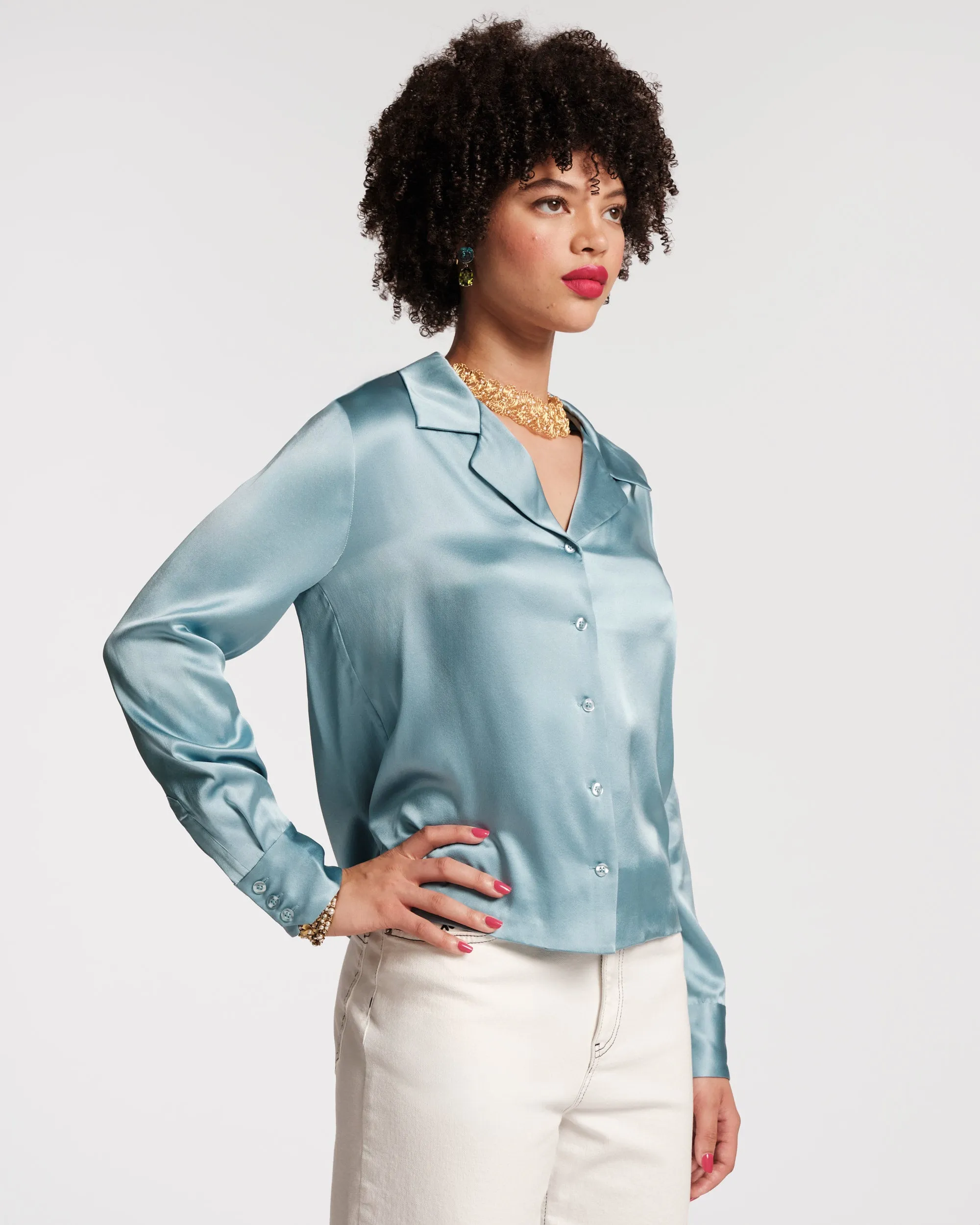 Katherine Silk Blouse