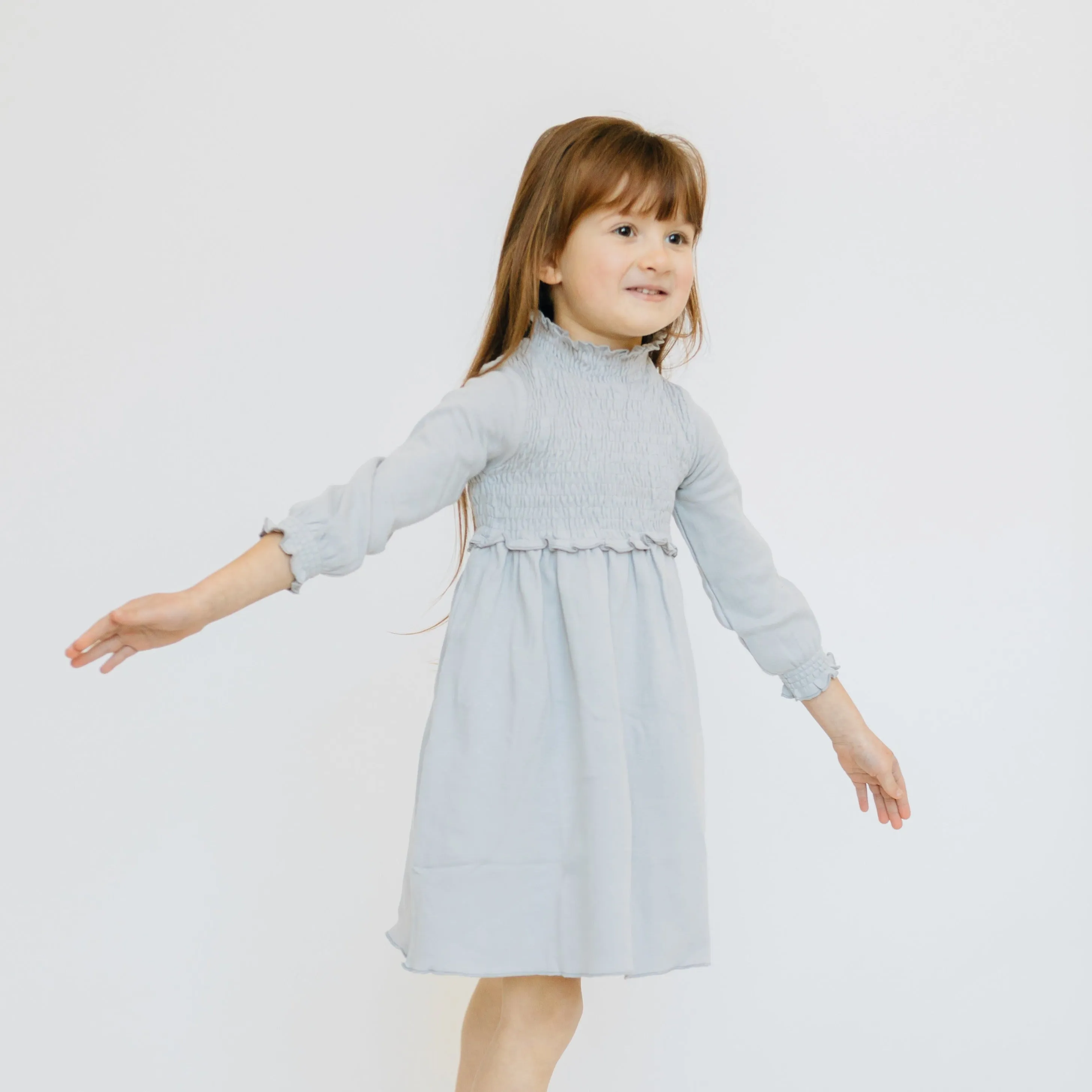 Kids' Organic Smocked Dress