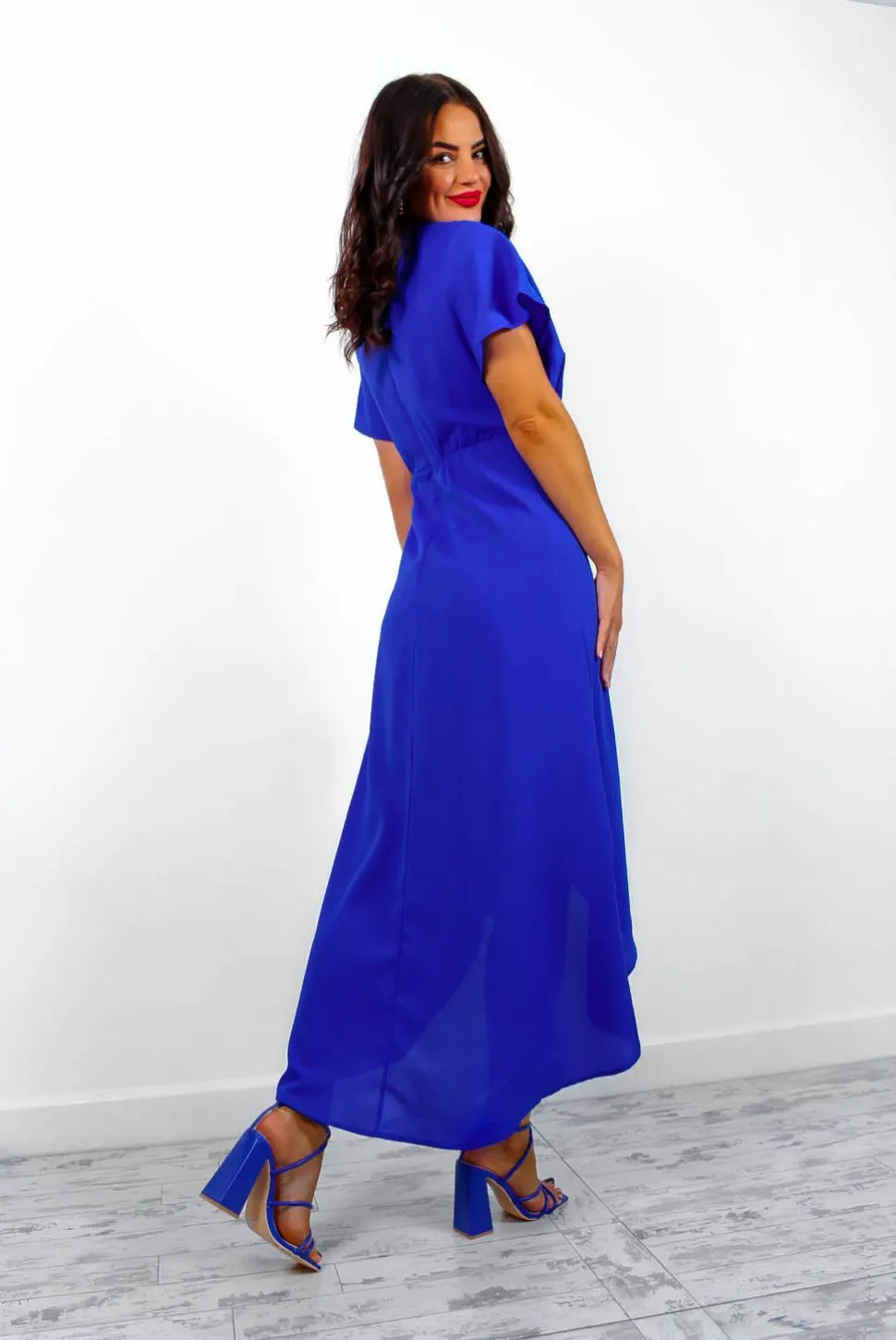 Knot In Love - Cobalt Maxi Dress