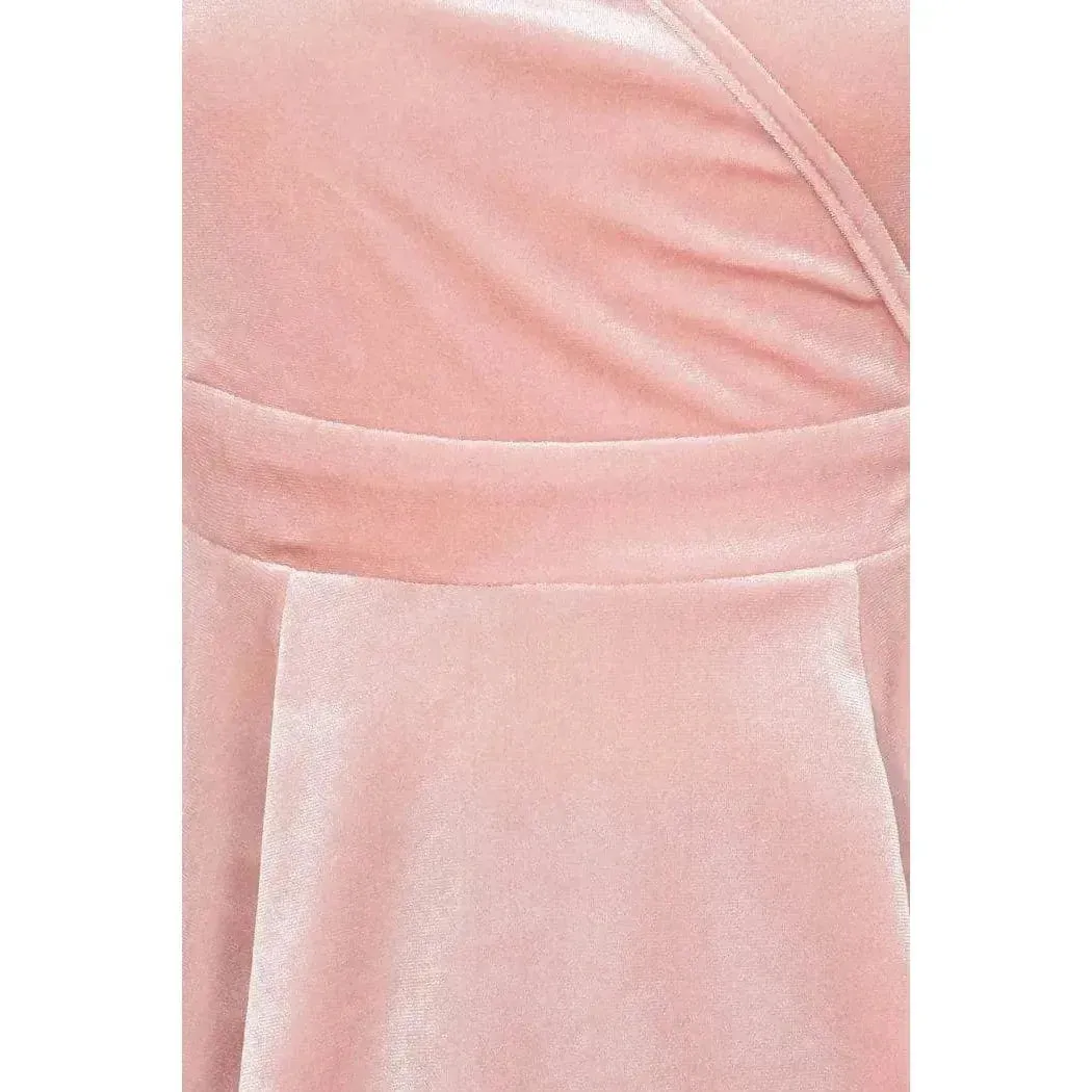 Lyra Mini Dress - Pink Pearl