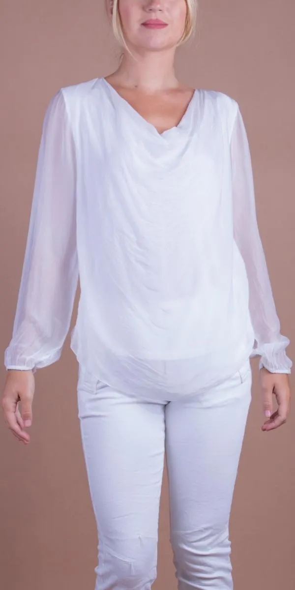 Maggia Long Sleeve Blouse