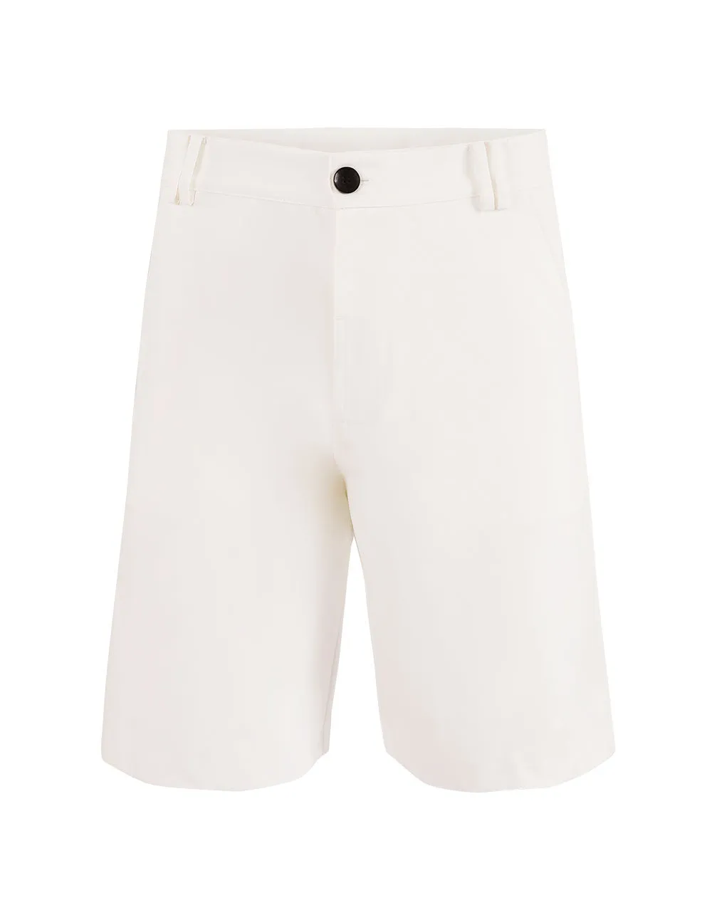 MARK FAST MEN BASIC FIT WHITE CASUAL SHORTS WITH MF PEACOCK’S MAGICAL WORLD EMBROIDERY