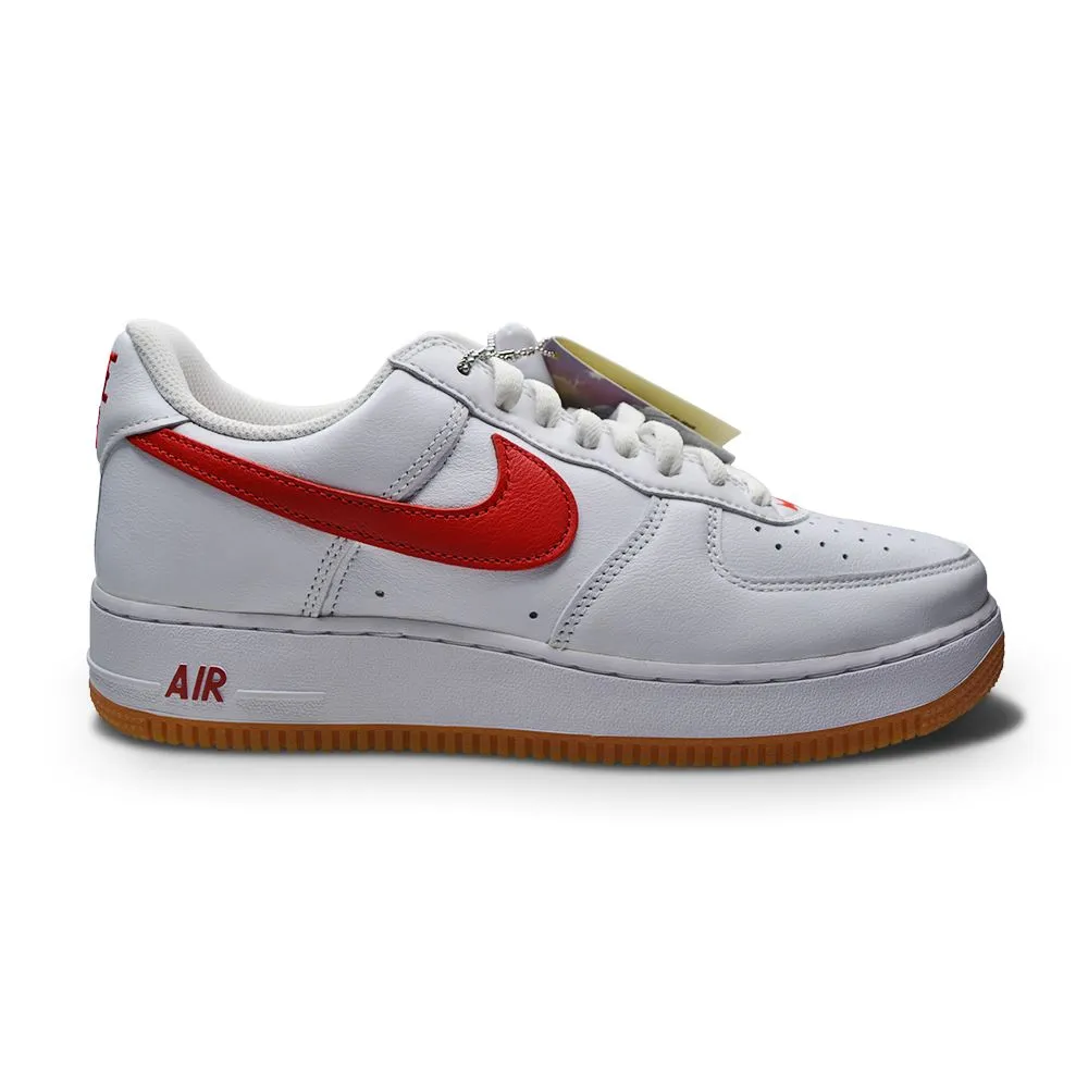 Mens Nike Air Force 1 Low Retro - DJ3911 102 - White University Red