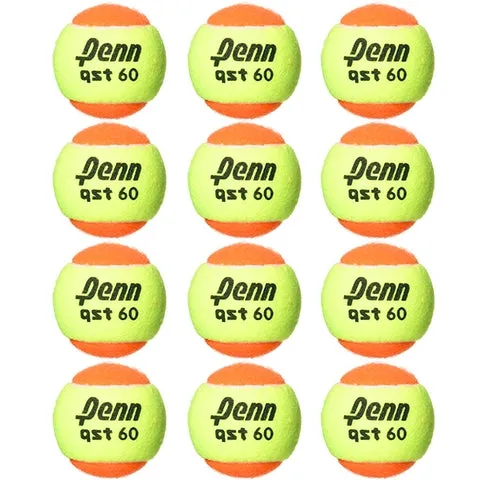 Penn QST 60 Low Compression Tennis Balls 12 Pack