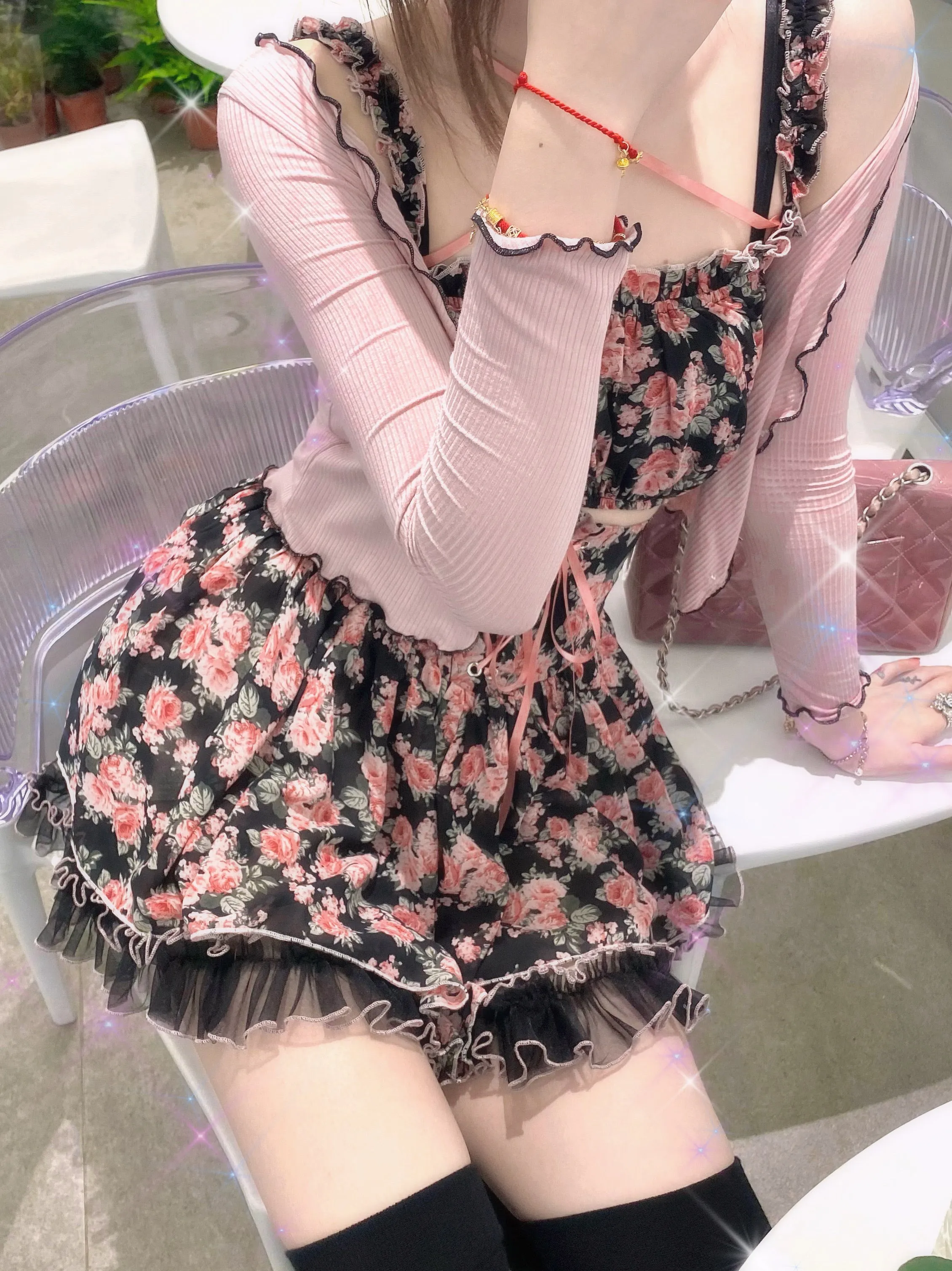 [Premium Selected] Rozen Maiden Floral Set Mini Dress (designer Arilf)