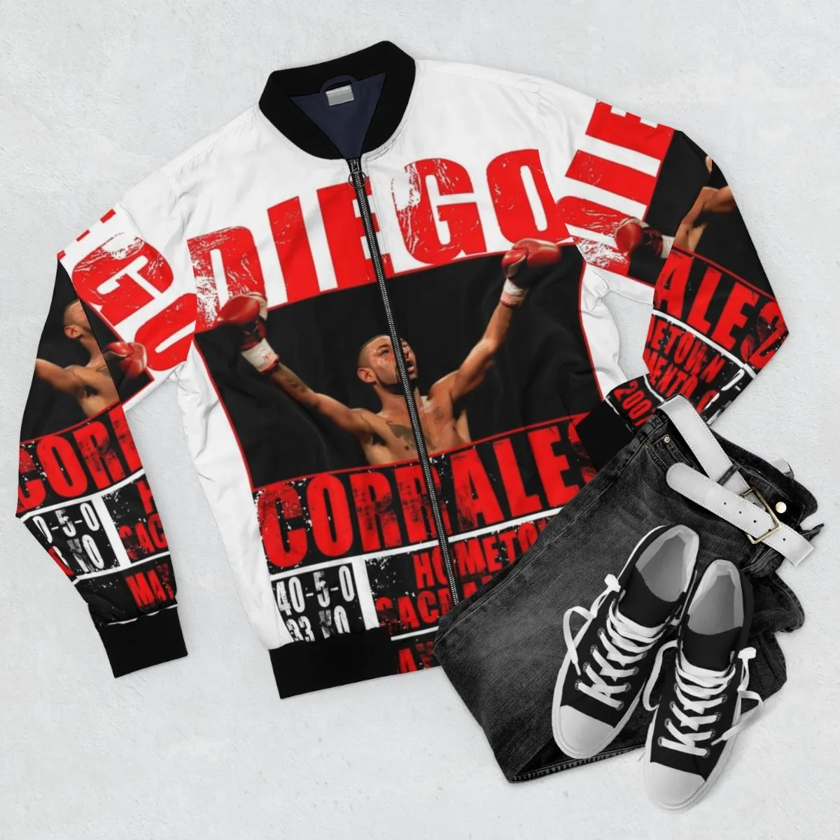 "Diego 'Chico' Corrales Bomber Jacket - Boxing Champion"